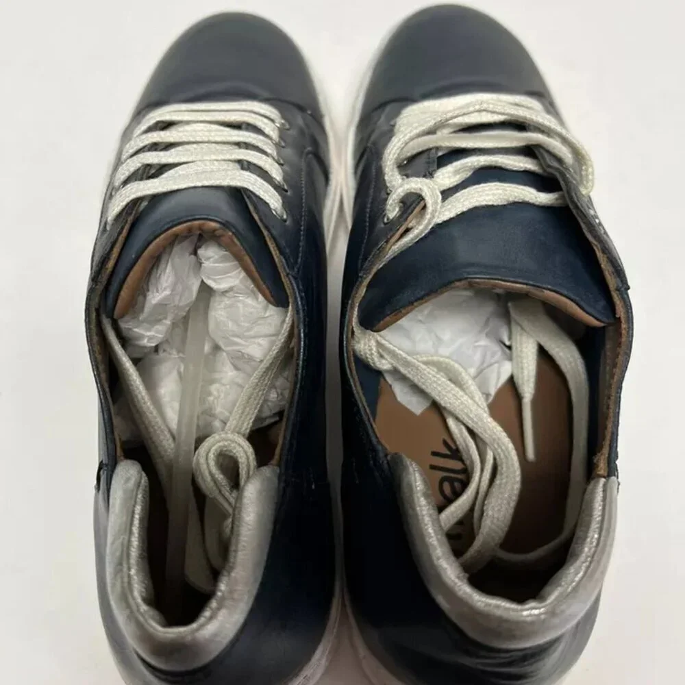 SoftWalk Womens Indio Sneaker Navy Size 9.5 M